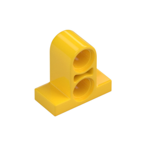 LEGO 32530 Technic Pin Connector Plate 1 x 2 x 1 2/3 (Yellow)