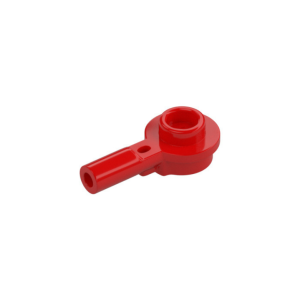 LEGO 32828 Plate Round 1 x 1 with Hollow Stud and Horizontal Bar 1L (Red)